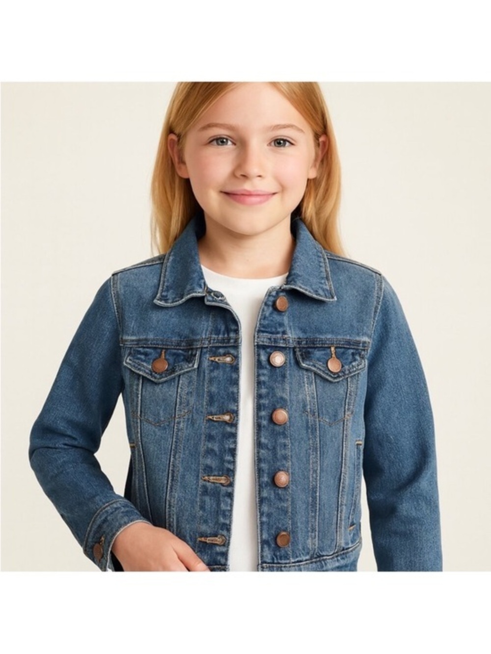 Old Navy Kids Blue Denim Jean Jacket